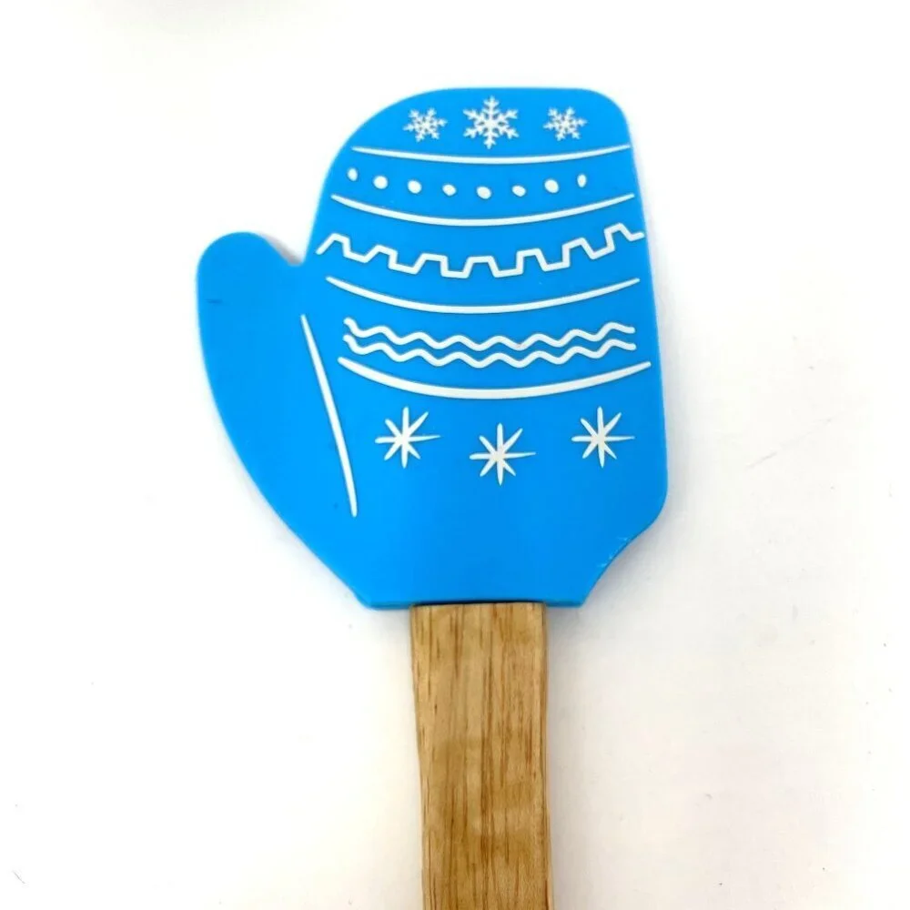 Target Christmas Figural Mitten Spatula Blue Wondershop™ Silicone Baking